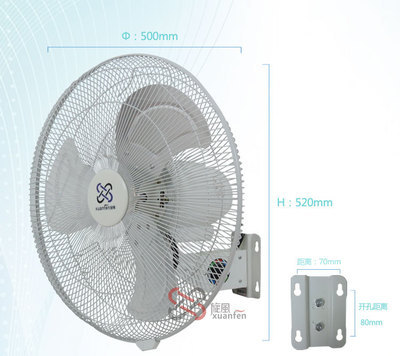 旋風FB-45-3 解析一款高效舒適的18寸商用壁扇